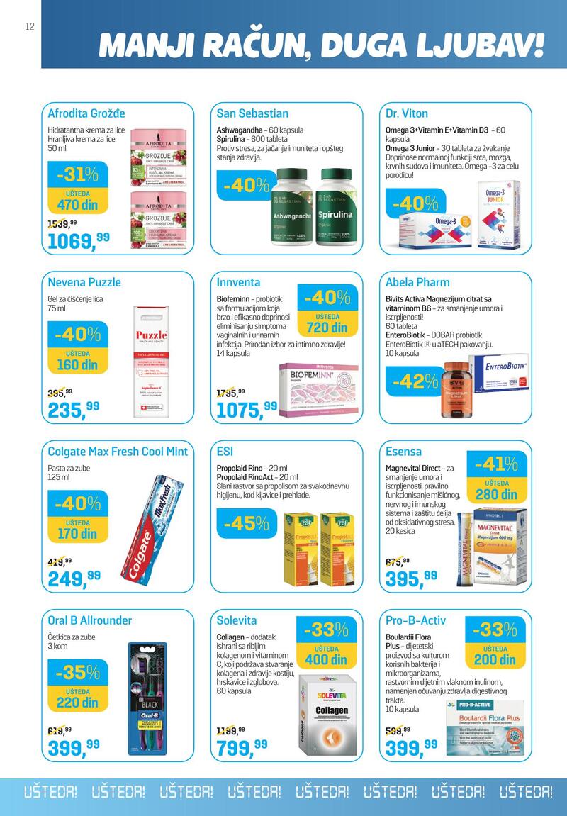 Lilly Drogerie katalog akcija