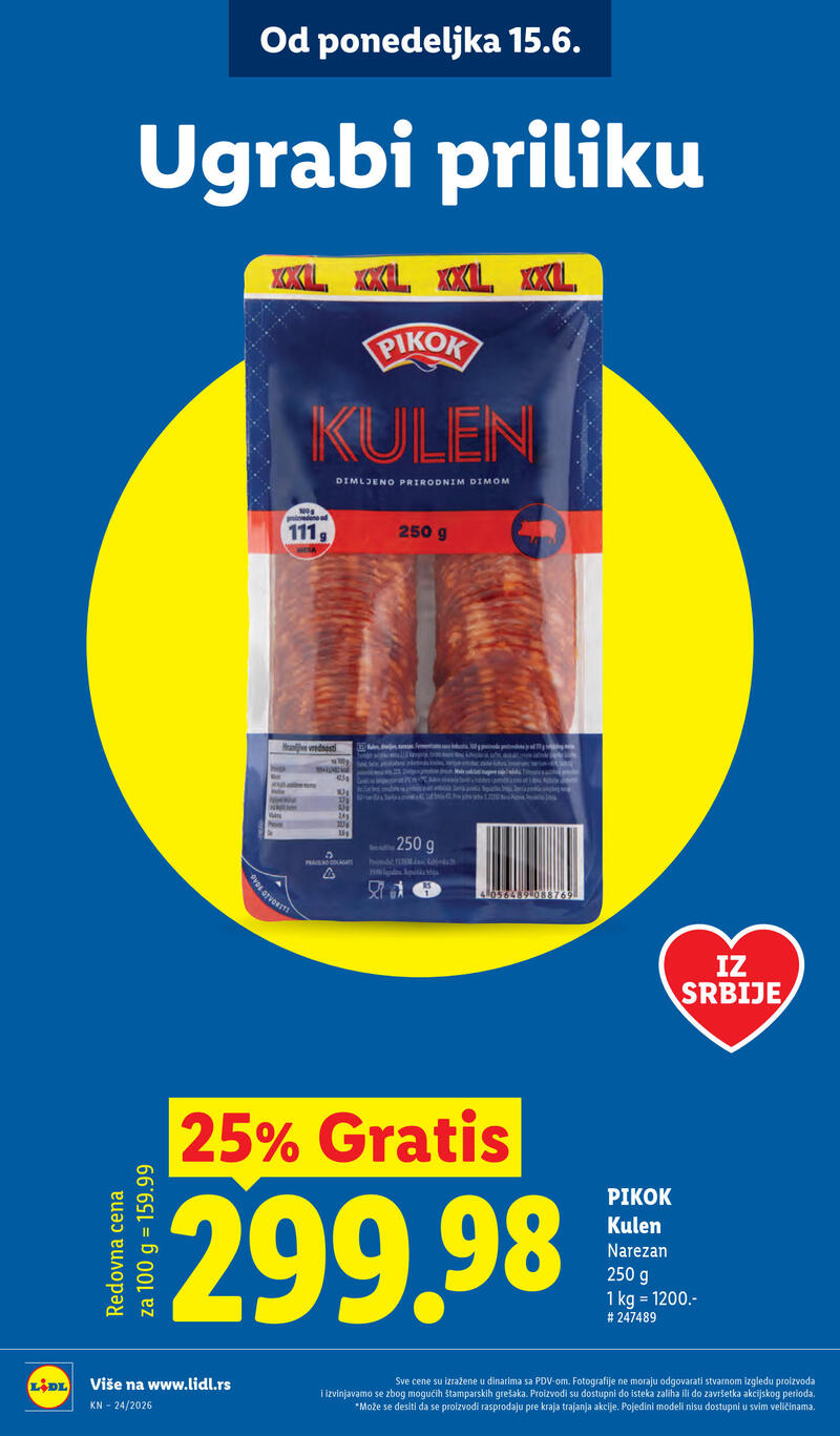 Lidl katalog akcija