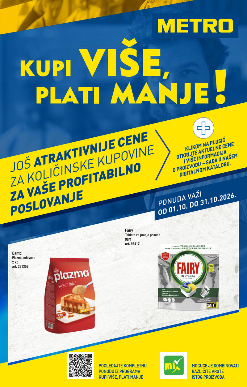 Metro katalog akcija Kupi više plati manje