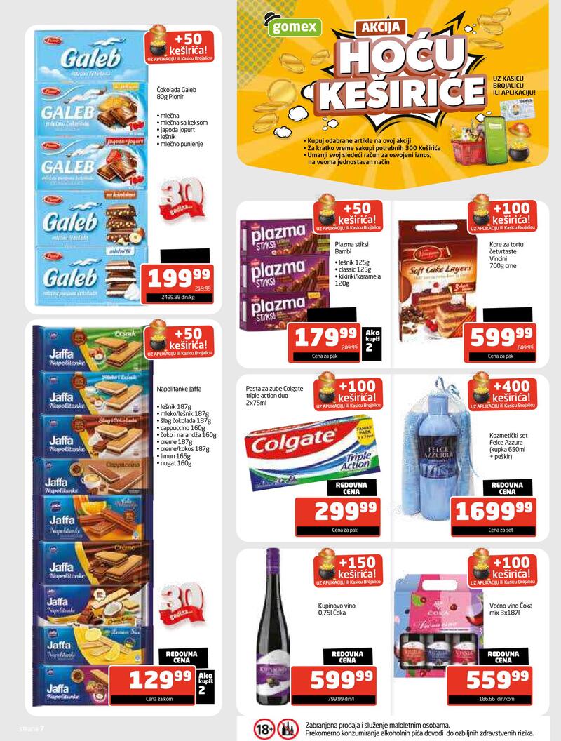 Gomex katalog hrana