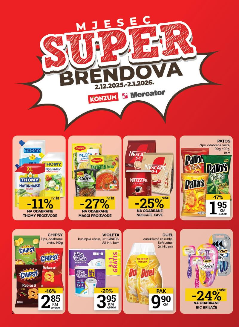 Konzum kataloška akcija