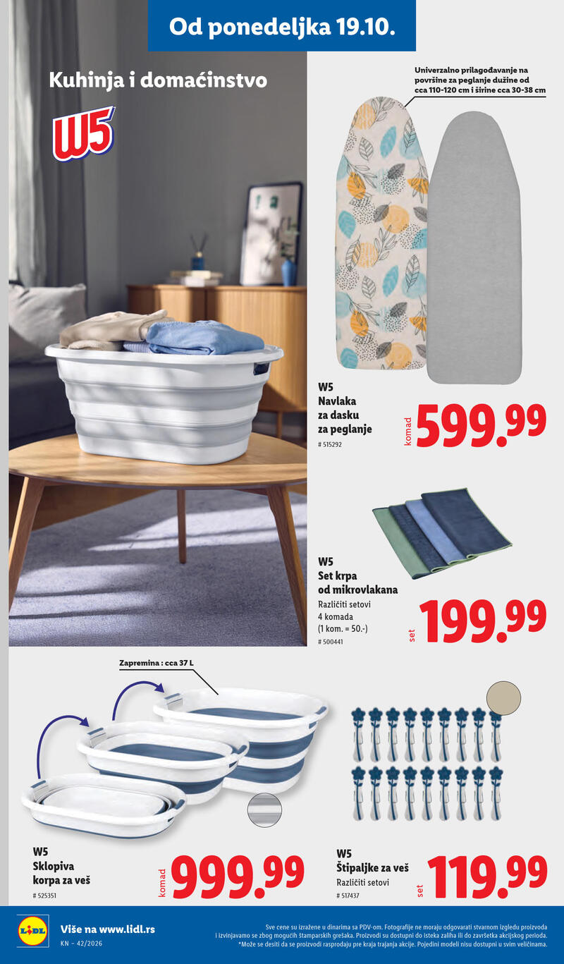 Lidl katalog - Nedeljna akcija
