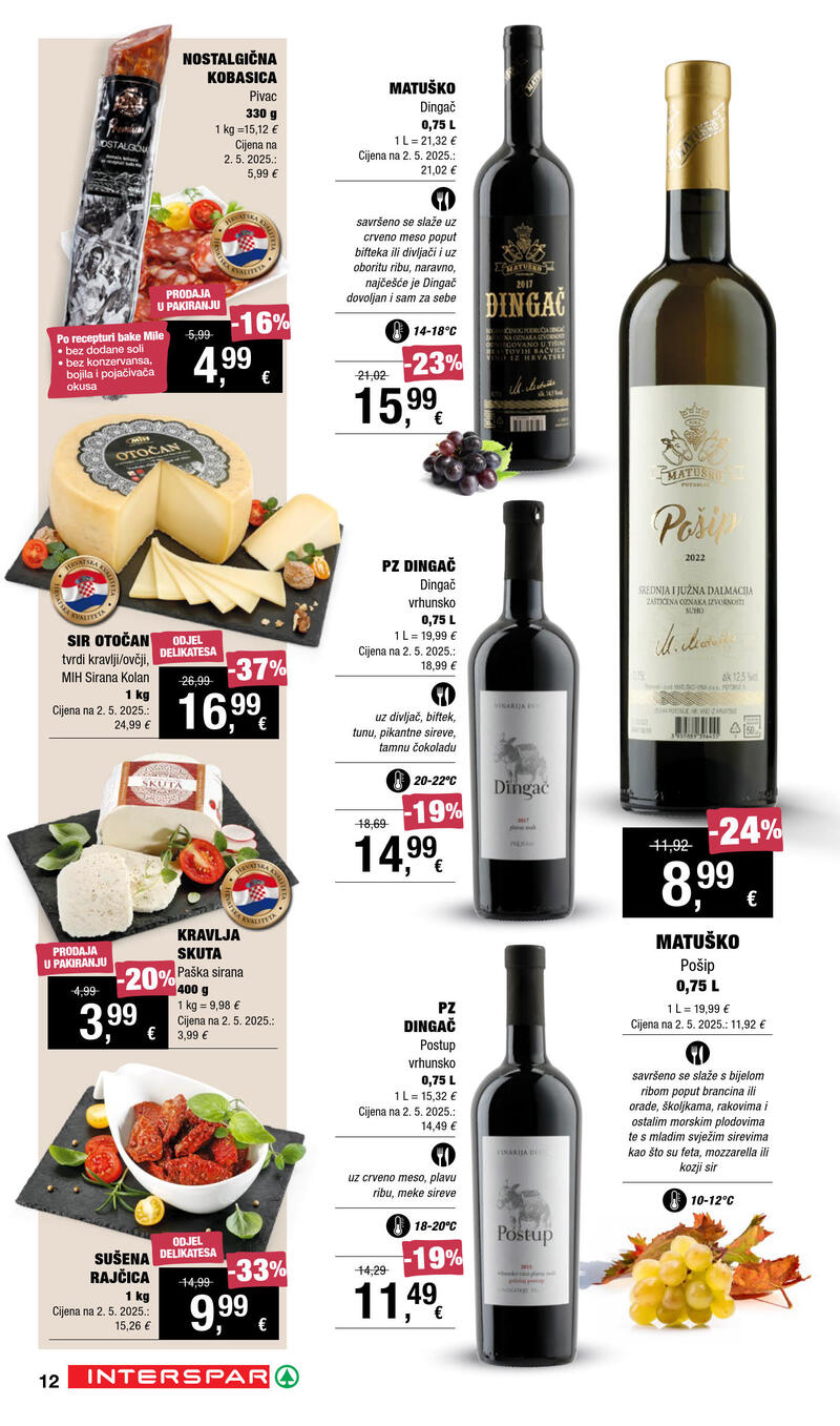 Spar vino i delicije
