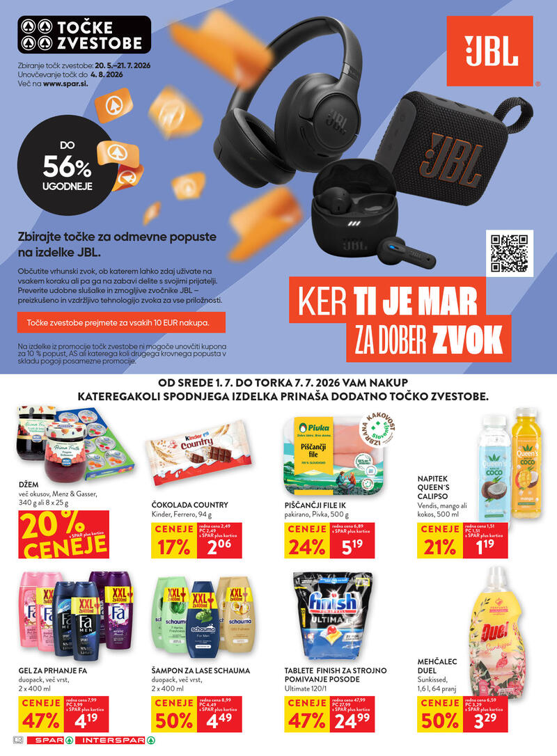 Spar redni katalog