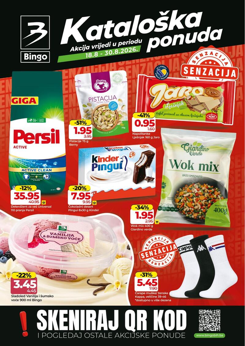 Bingo katalog akcija Kataloška ponuda