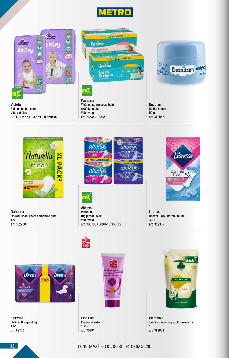 Metro katalog - Kupi više plati manje