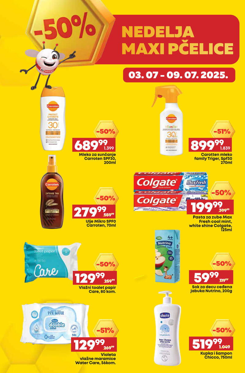Mega Maxi nedeljna akcija