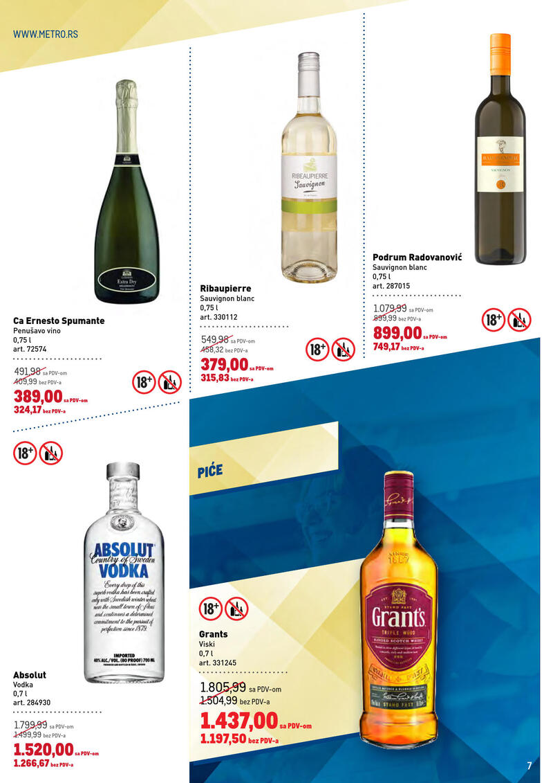 Metro katalog hrana