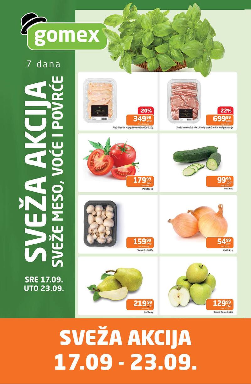 Gomex katalog nedeljna top ponuda