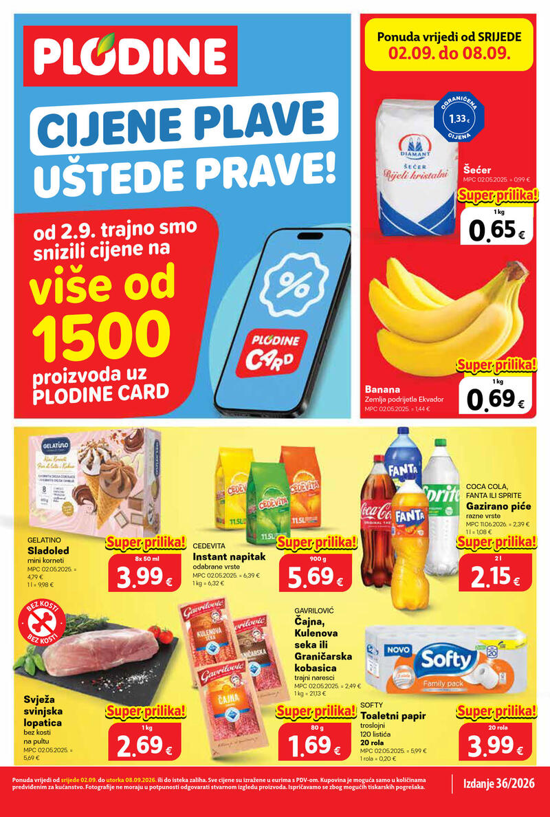 Plodine kataloška akcija