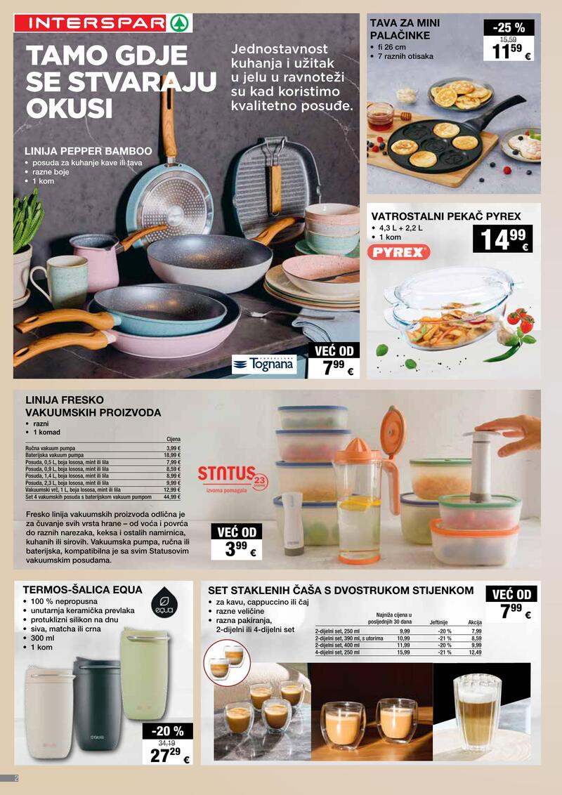 Spar katalog kućanstvo