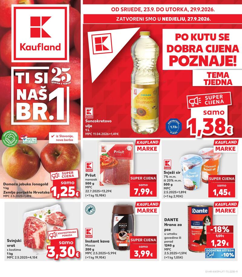 Kaufland katalog akcija Prehrambeni proizvodi