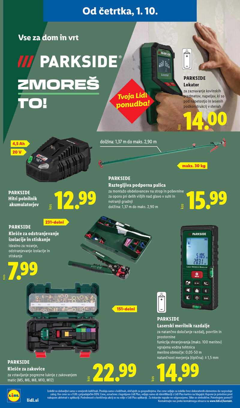 Lidl katalog - Tedenska akcija