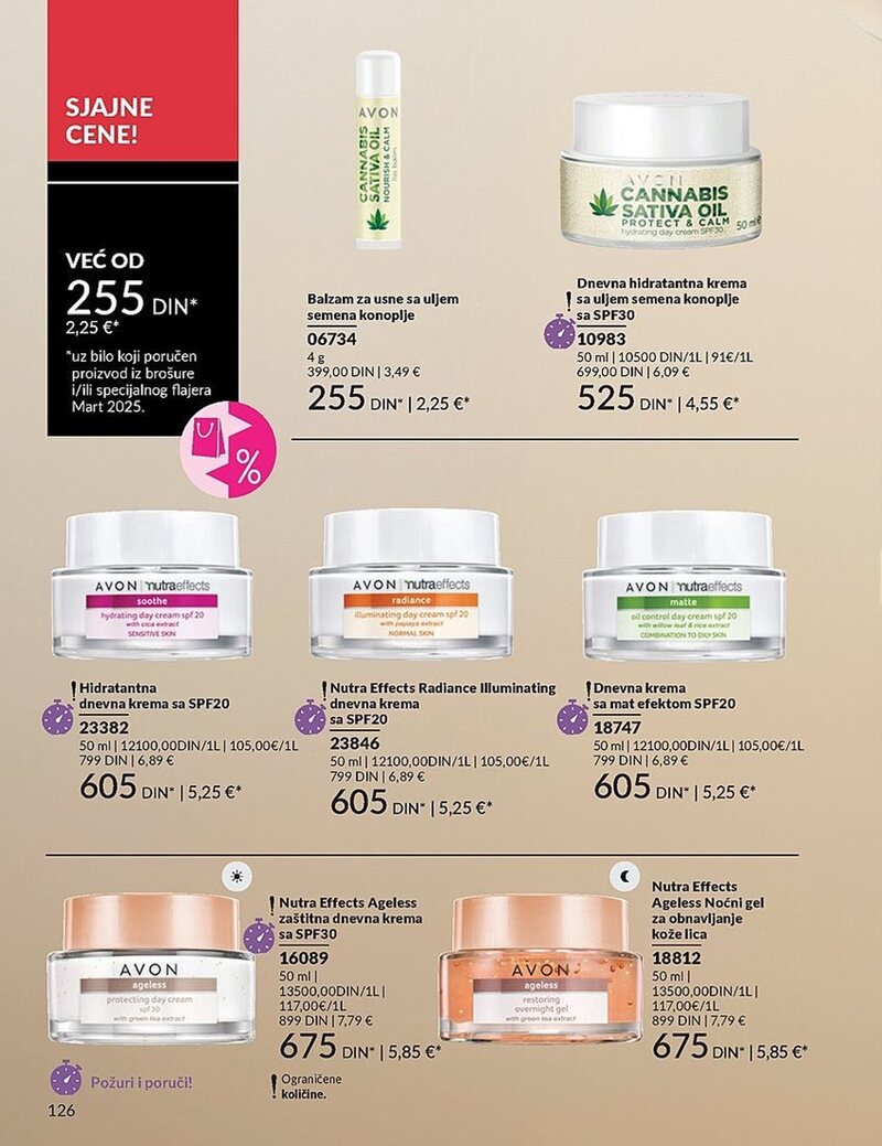 Avon katalog akcija