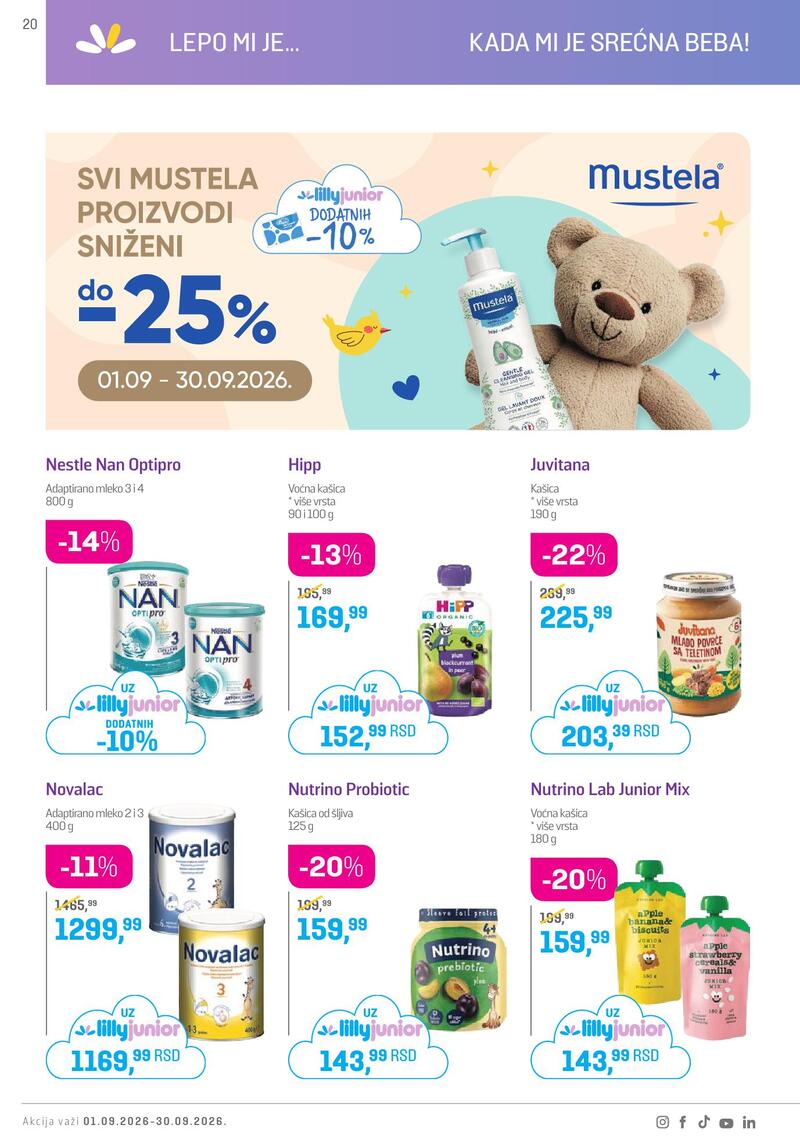 Lilly Drogerie katalog akcija