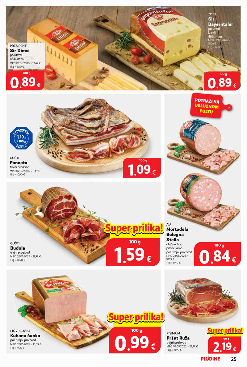 Plodine kataloška akcija