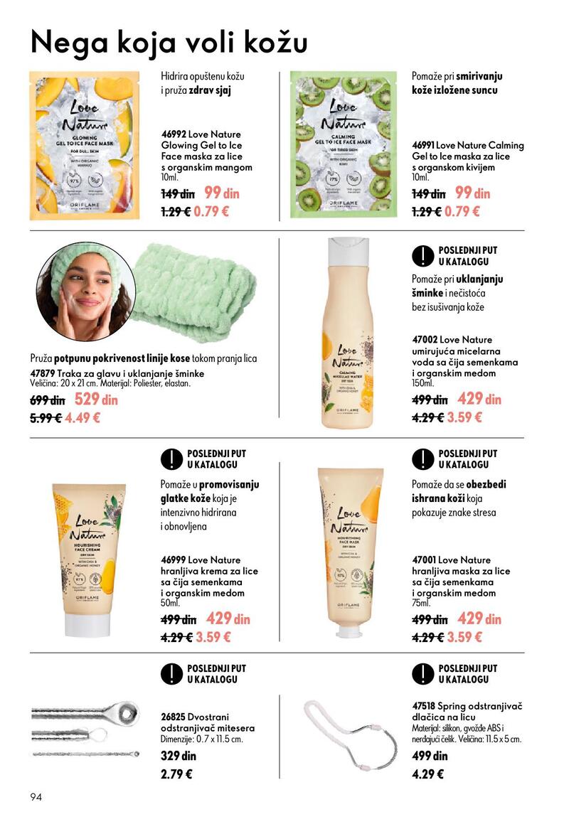 Oriflame katalog akcija