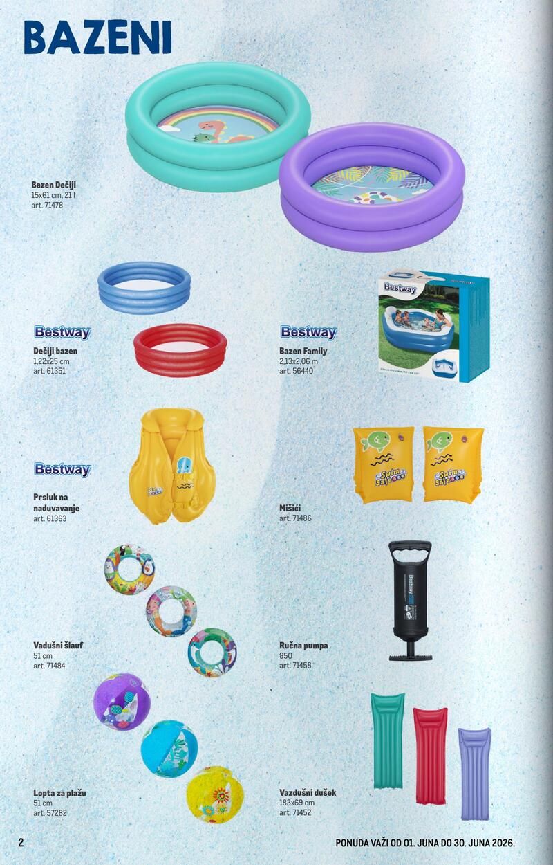 Metro katalog bazeni