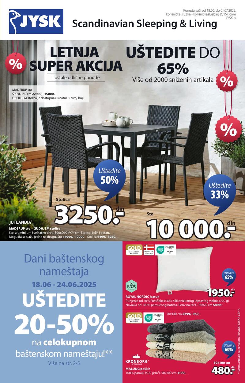 JYSK katalog akcija