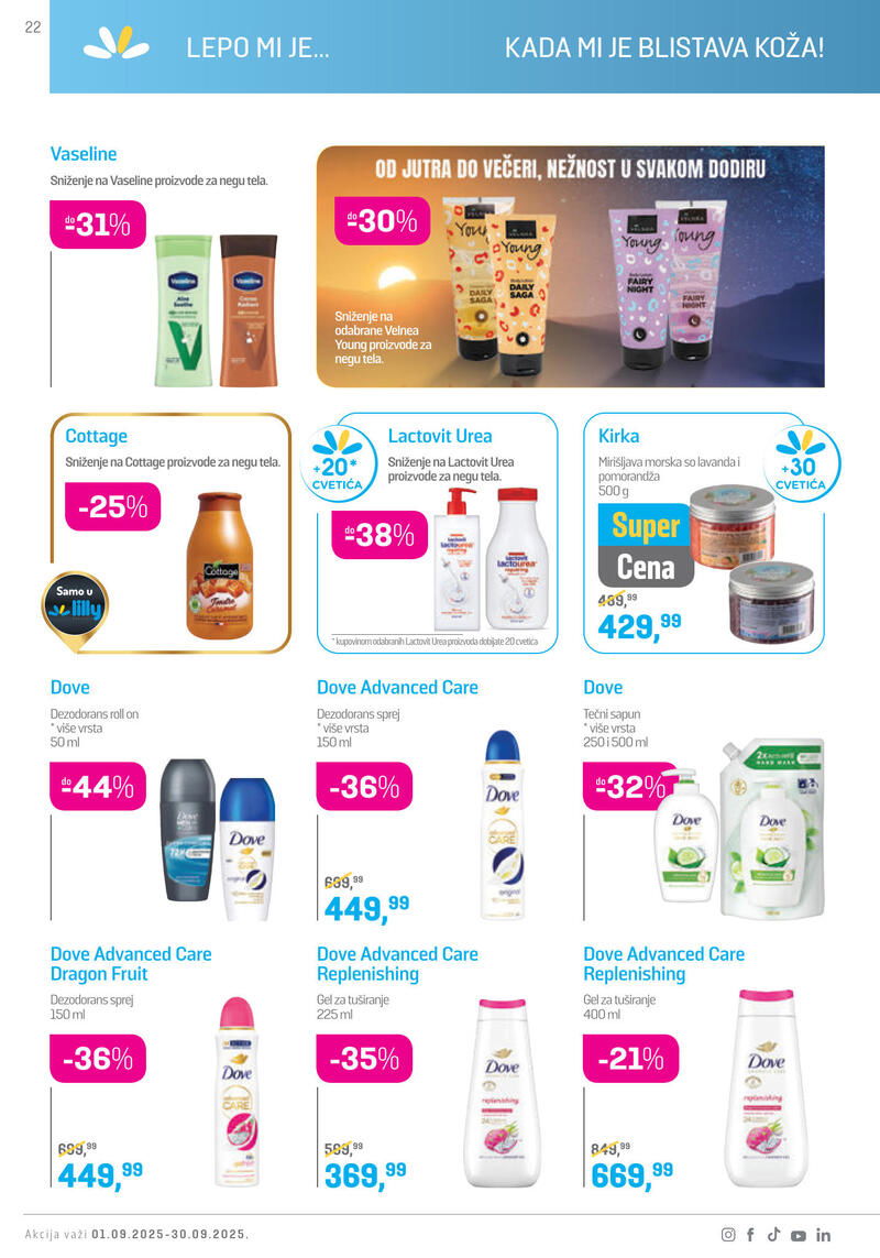 Lilly Drogerie katalog akcija
