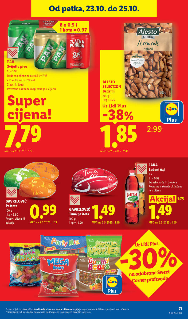 Lidl katalog - Tjedna akcija