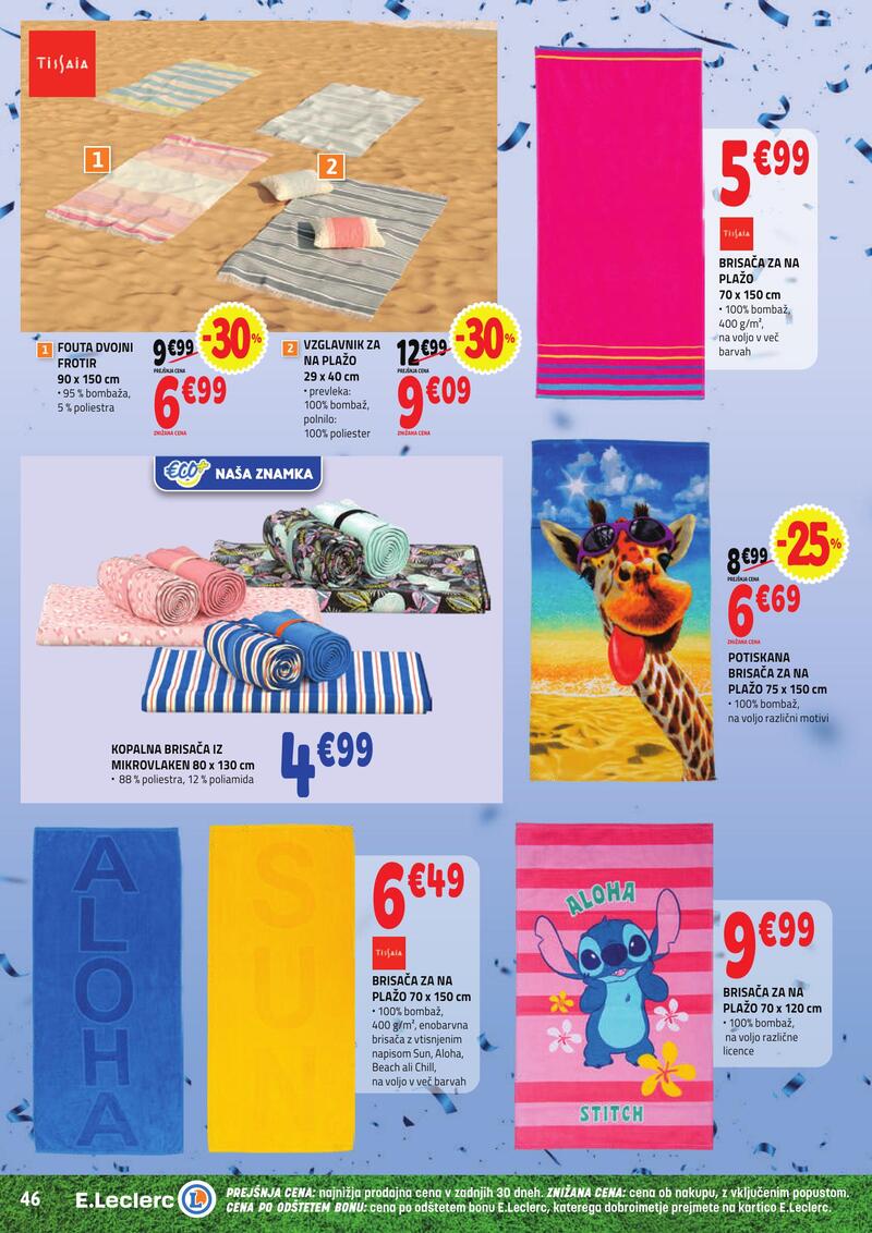 E.Leclerc katalog tekstil