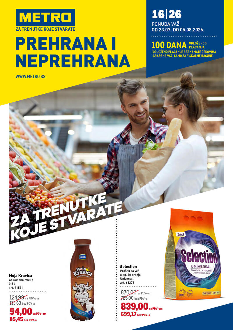 Metro katalog hrana