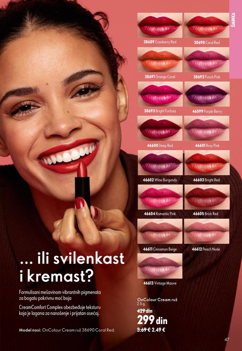 Oriflame katalog akcija
