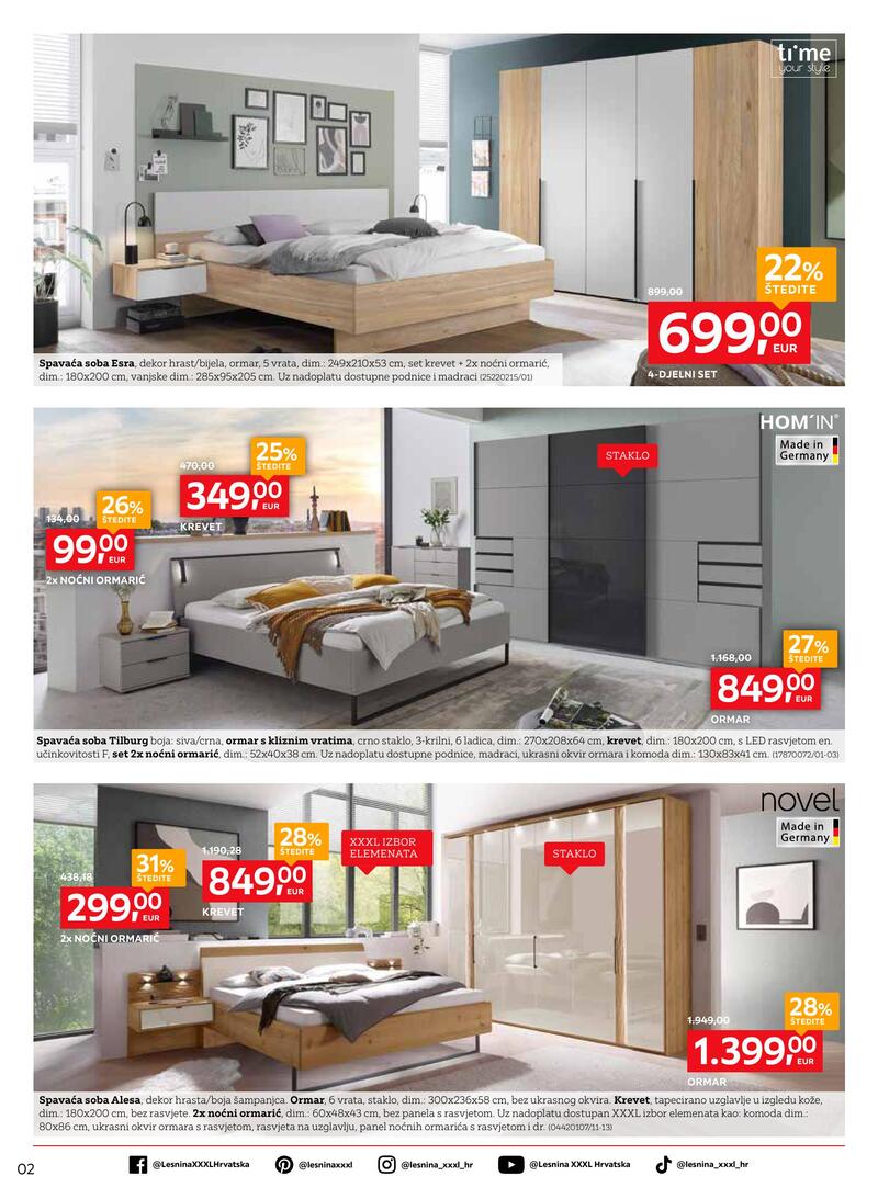 Lesnina XXXL katalog akcija