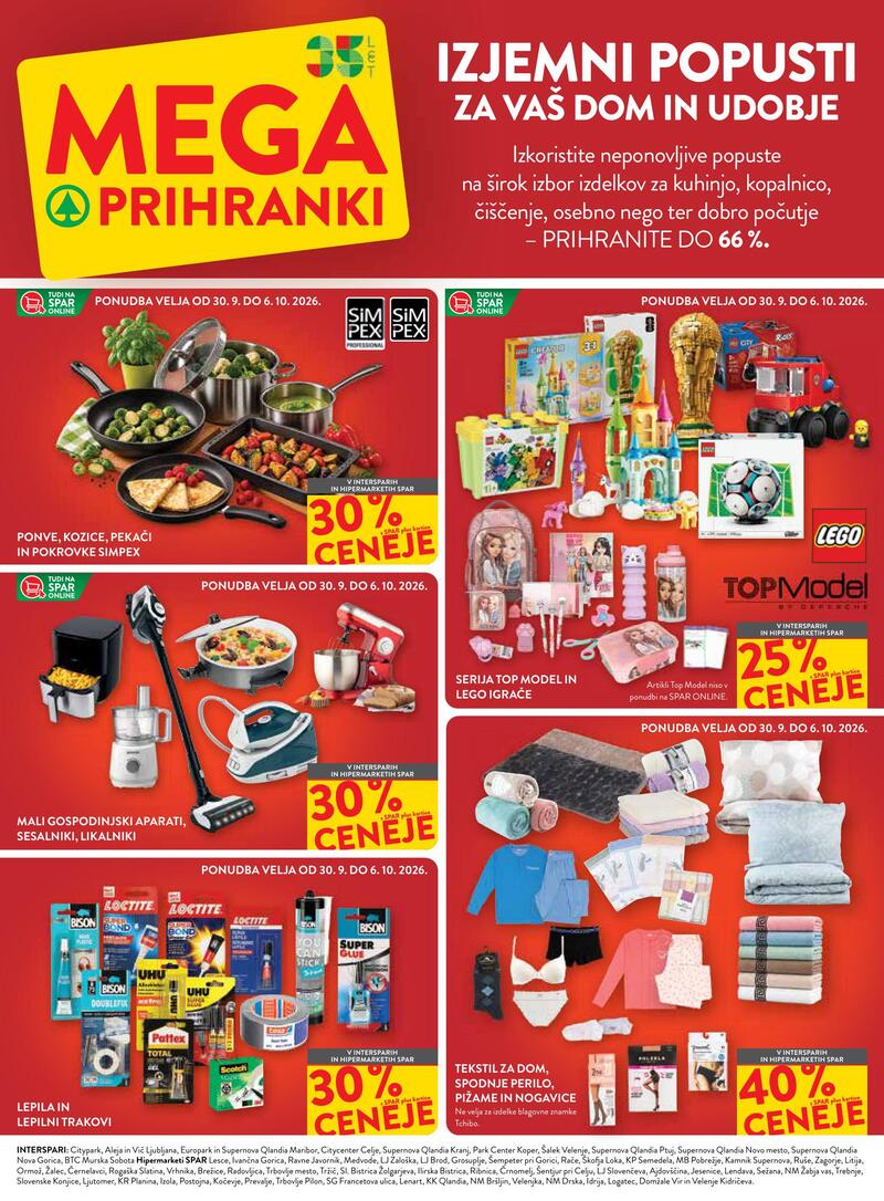 Spar katalog - Mega prihranki