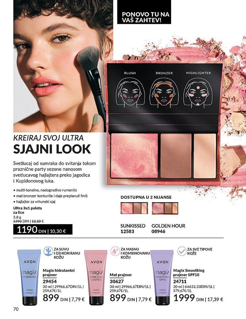 Avon katalog akcija