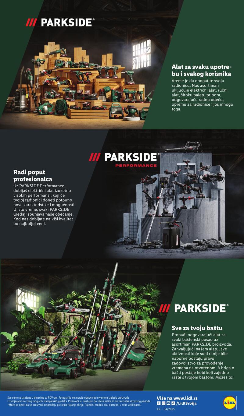 Lidl katalog akcija neprehrana