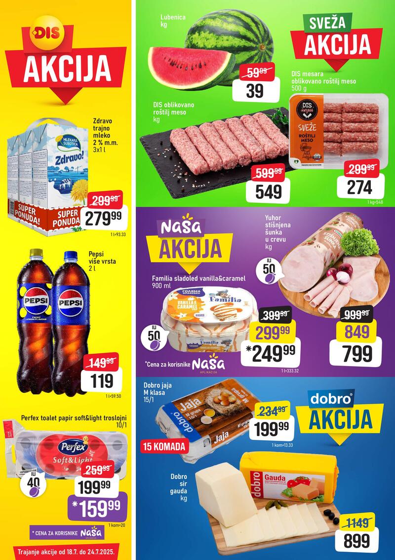 DIS Hipermarket nedeljna akcija