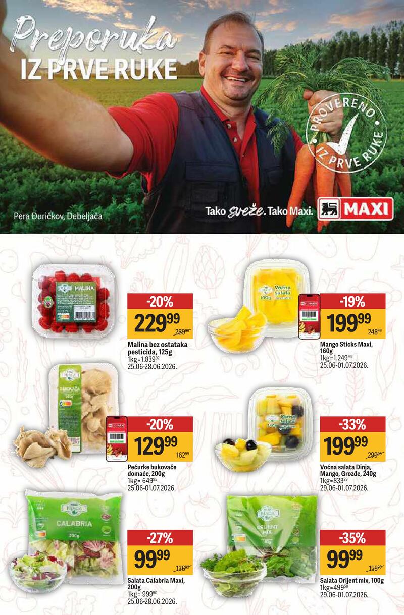Maxi nedeljna akcija