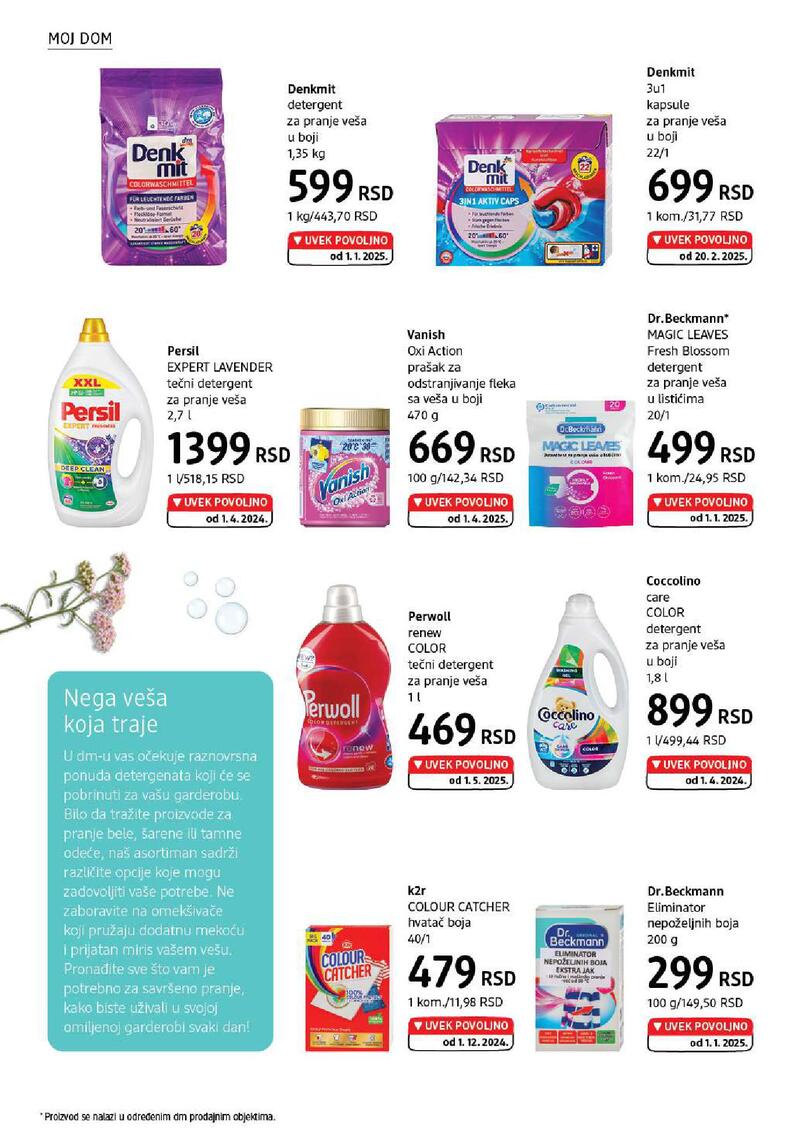 DM Drogerie katalog akcija