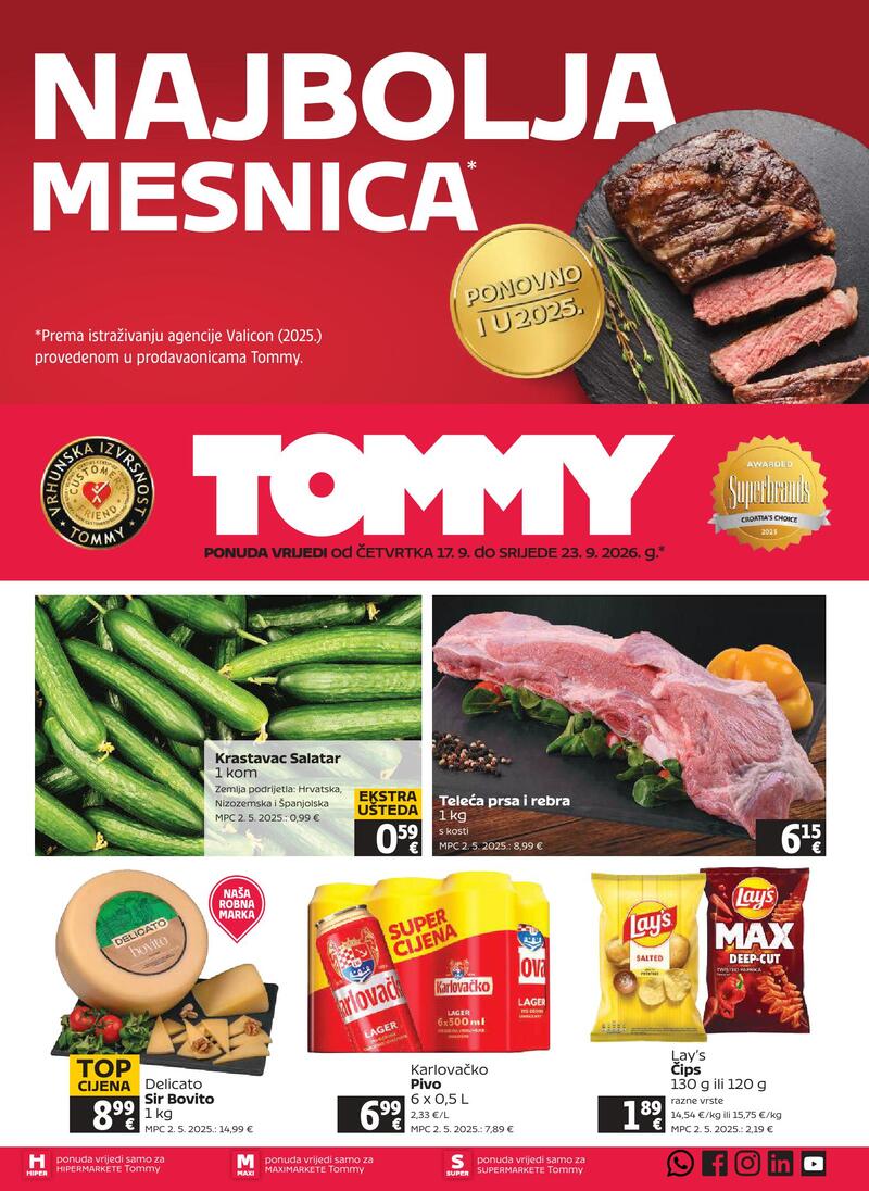 Tommy katalog akcija Akcijski katalog