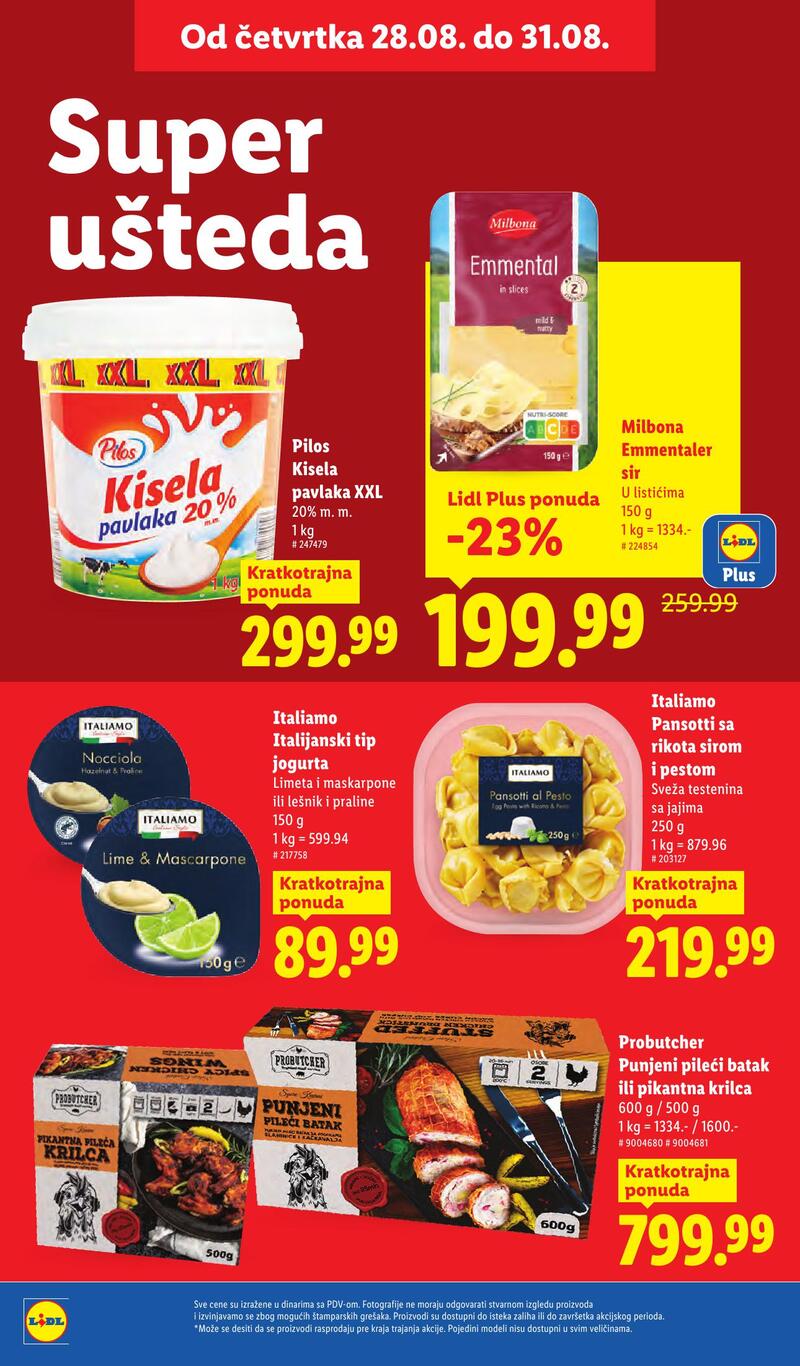 Lidl katalog akcija