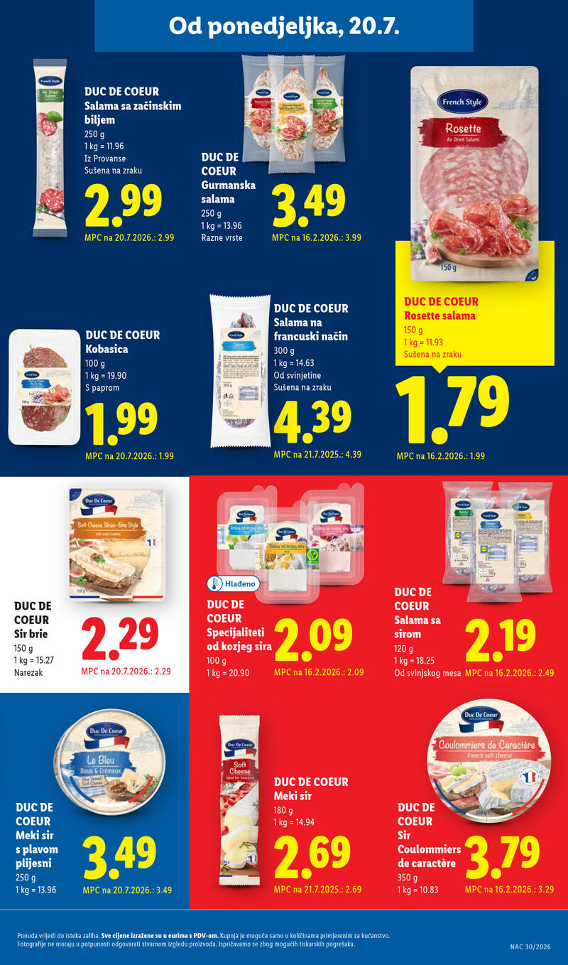 Lidl kataloška akcija