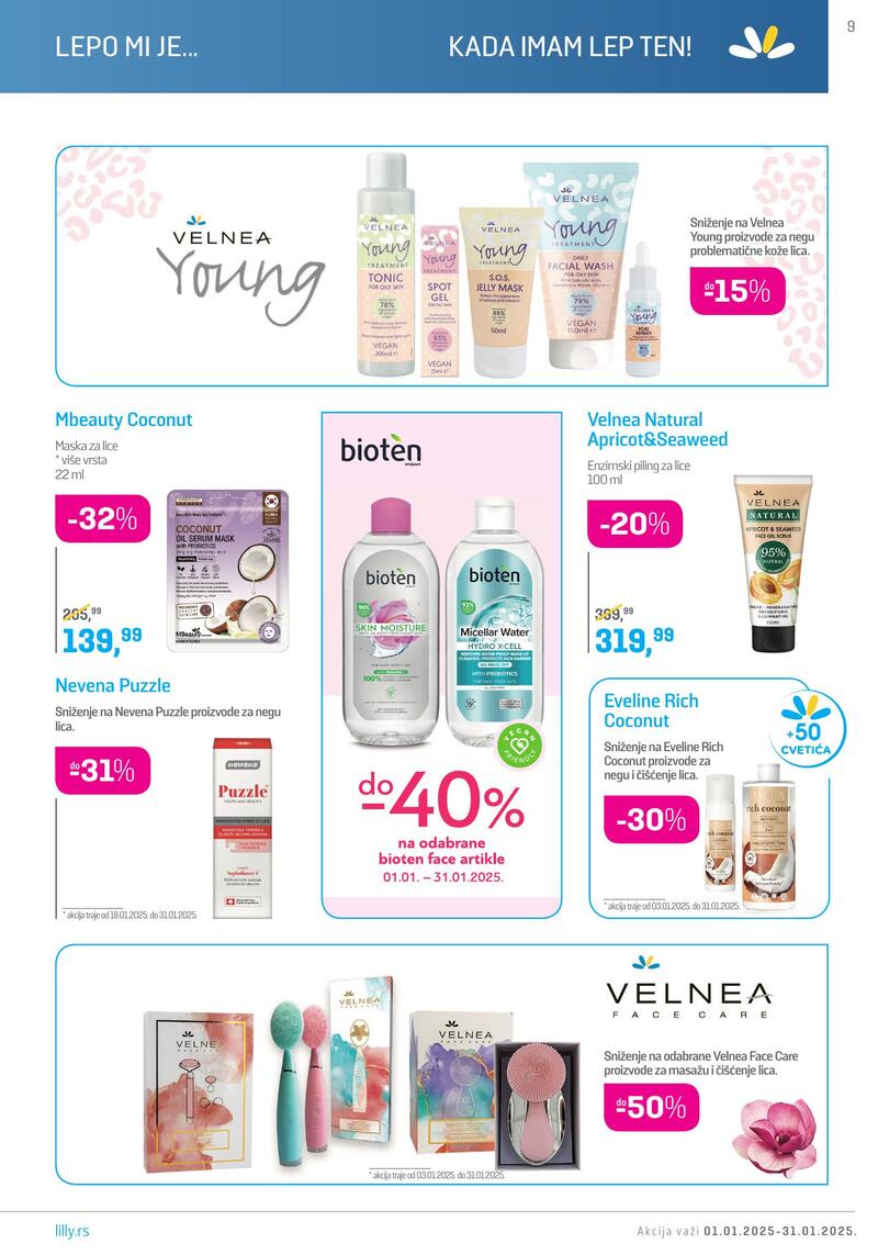 Lilly Drogerie katalog akcija