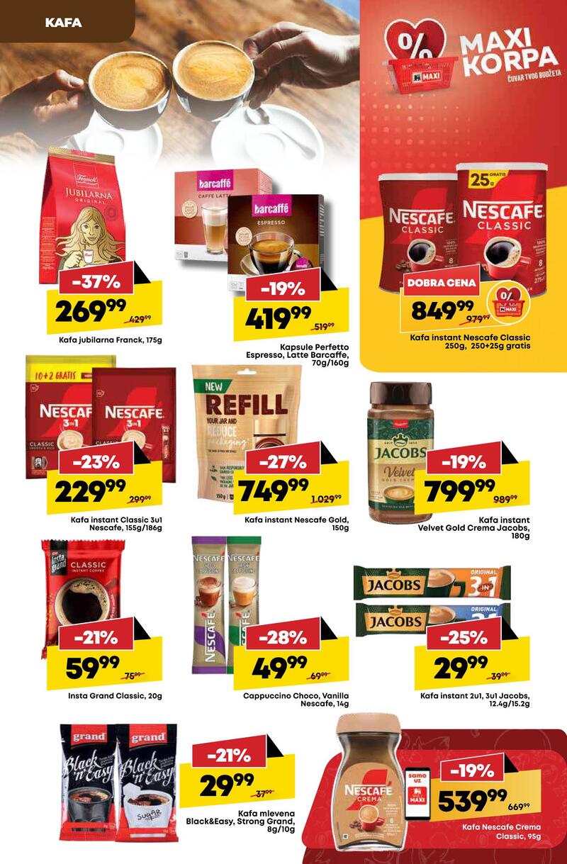 Mega Maxi nedeljna akcija