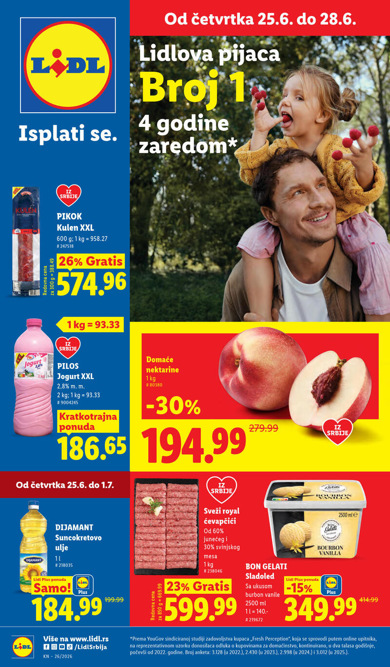 Lidl katalog akcija Redovna akcija