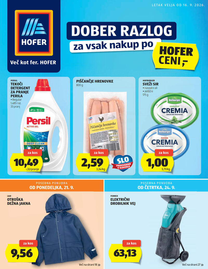 Hofer katalog akcija Redni katalog