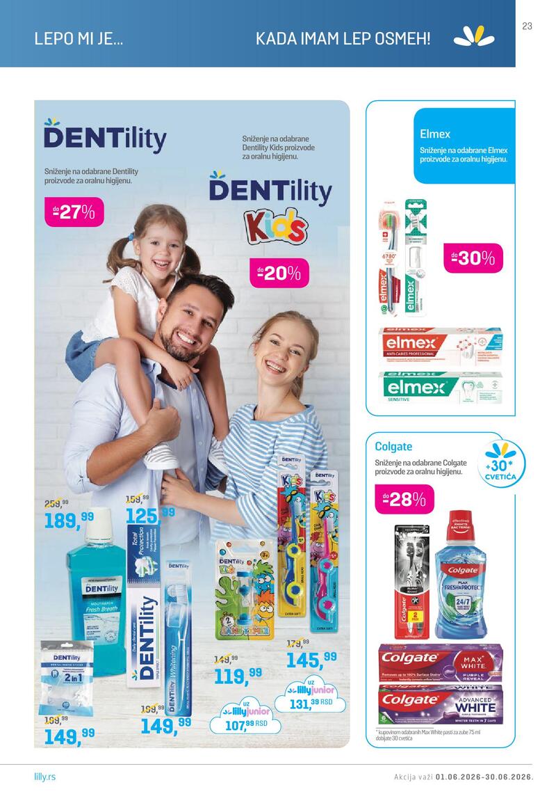 Lilly Drogerie katalog akcija
