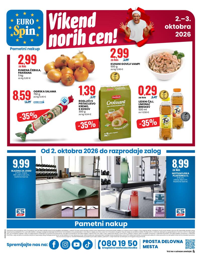 Eurospin katalog - Tedenska akcija