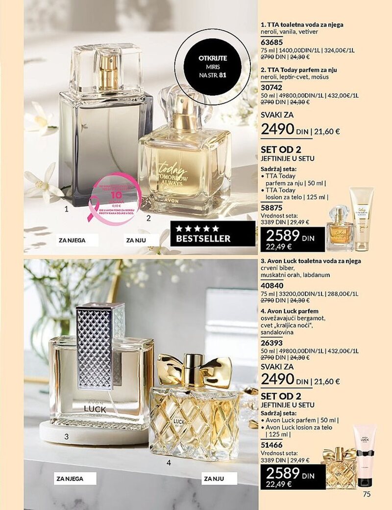 Avon katalog akcija