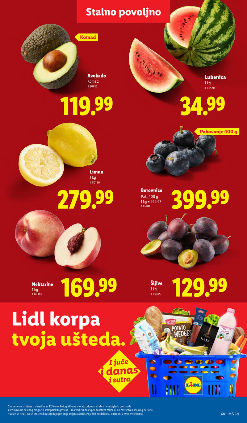 Lidl katalog akcija
