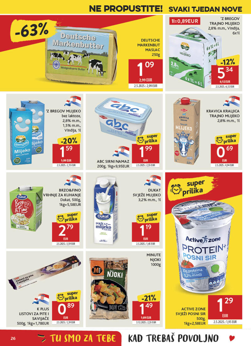 Konzum katalog - Tjedna akcija
