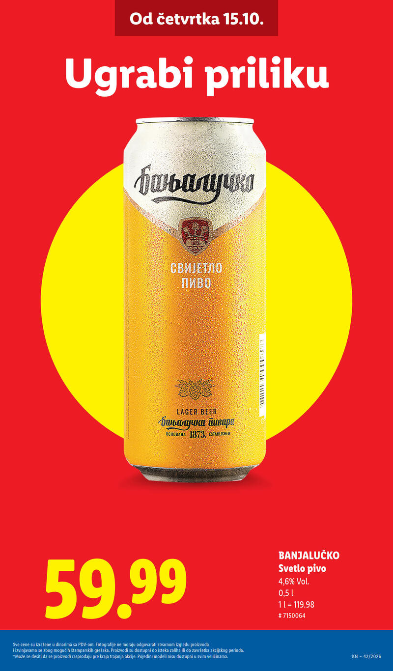 Lidl katalog - Nedeljna akcija