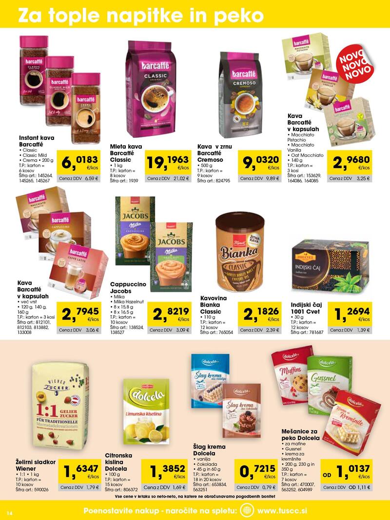 Tuš Cash & Carry trgovec