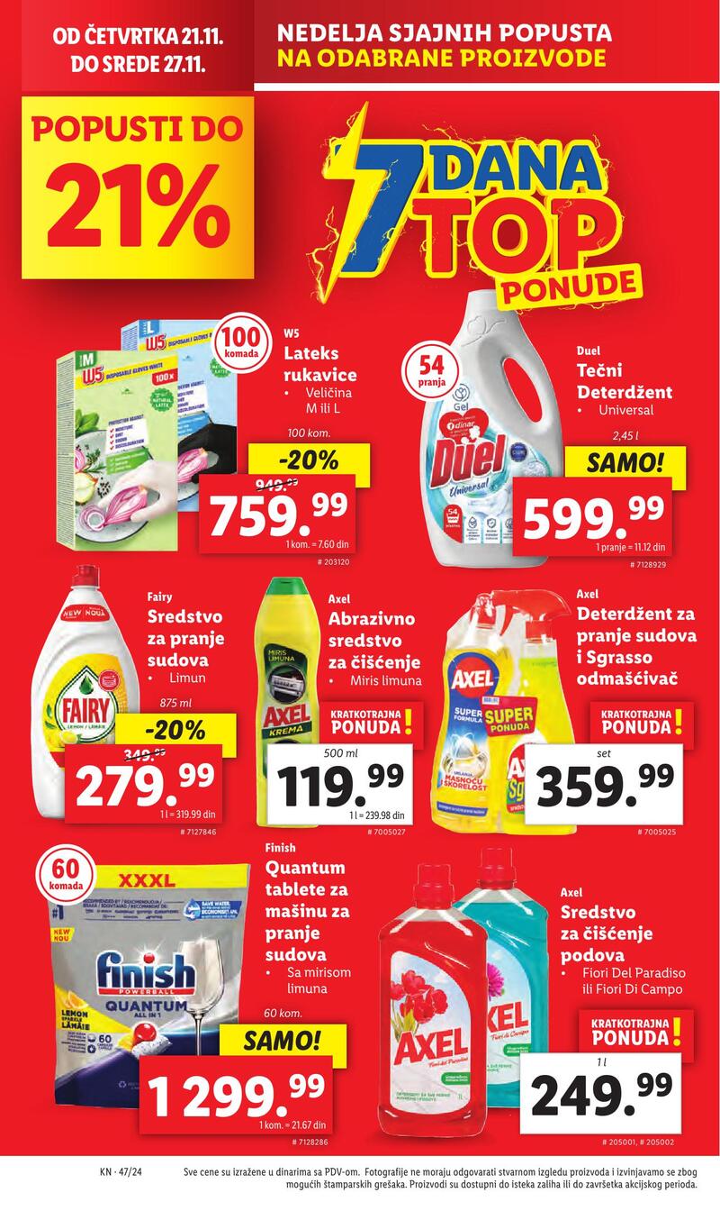 Lidl katalog akcija